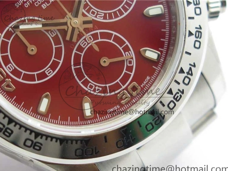 MiroTime 0417 Daytona 116520 SS UBF Best Edition Red Stick Markers Dial on SS Bracelet A Reliable 2951